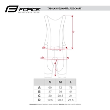 Kraťasy Force SMOOTH LONG se šráky a vl, černo-bílé