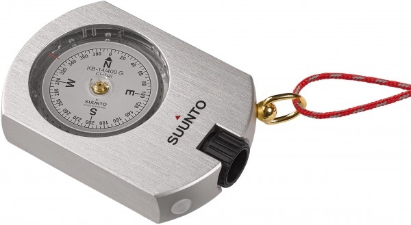 Profesionální zaměřovací kompas v kovovém pouzdře Suunto KB-14/400 G