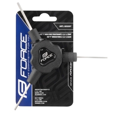 Klíč Y inbus Force trojstranný 2/ 2,5/ 3, černý