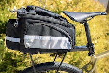 Brašna na nosič FORCE LARGE, černá 20l