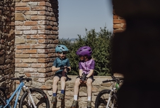 Přilba Force AKITA dětská, tyrkysová