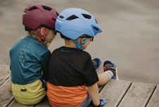 Přilba Force AKITA dětská, modrá