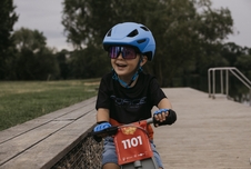 Přilba Force AKITA dětská, modrá