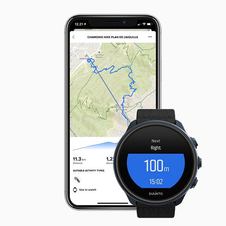 Hodinky Suunto 9 Baro Granite Blue Titanium Black