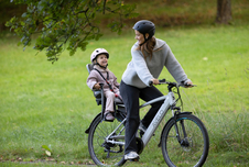 Dětská sedačka HAMAX Siesta Grey/Orange