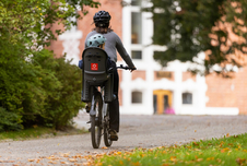 Dětská sedačka HAMAX Siesta Grey/Orange