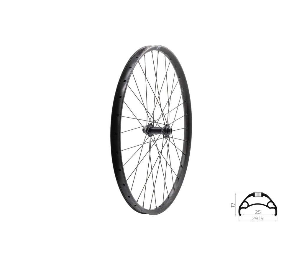 Zapletené kolo přední KLS ASESINO 25 DSC F, 28/29, black