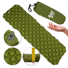 Nafukovací karimatka zelená 5cm