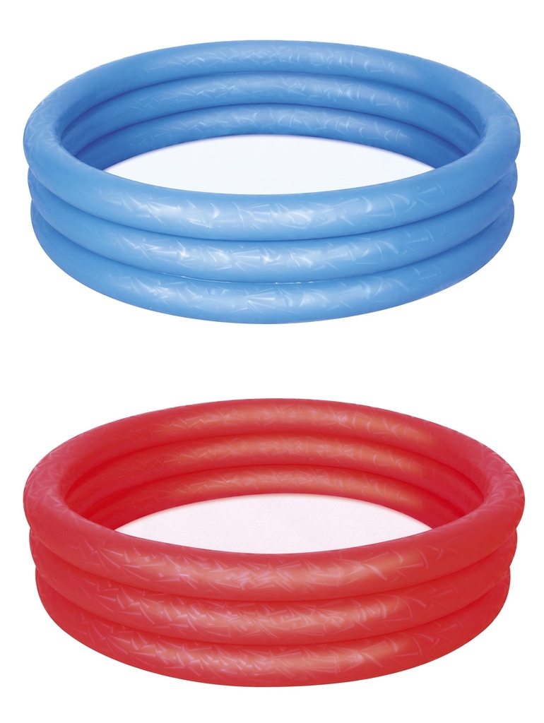 Bazén dětský tříkomorový nafukovací 152x30cm