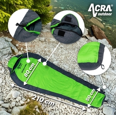 Péřový spací pytel Pongee 800 - 210cm, kachní peří