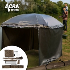 Outdoor Shelter XXL, deštník 300x280x240cm s bočnicemi