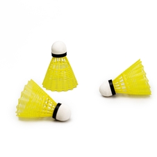 Badmintonové míčky Acra NYLON 3 ks - rekreační