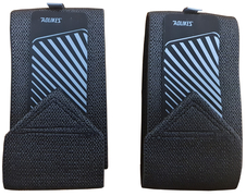 Zpevňovací bandáže na zápěstí pro bojové sporty a silové cvičení černé