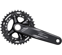 Kliky 2 Shimano Deore M4100 Holl.II 36-26/175 10sp. černé