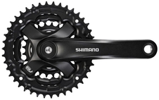 Kliky 3 SHIMANO Tourney FC-TY501-L 175mm 42-34-24z, černé