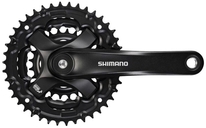 Kliky 3 SHIMANO Tourney FC-TY501-L 175mm 42-34-24z, černé
