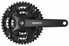 Kliky 3 SHIMANO FC-MT101-L 170mm 40-30-22, černé, s krytem, 9sp, čtyřhran