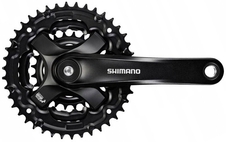 Kliky 3 SHIMANO Tourney FC-TY301-L 170mm 42-34-24z, černé