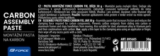 Mazivo Force Carbon FIX montážní pasta, dóza 30g