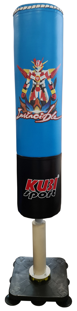 Dětský boxovací pytel stojací 140cm, modrý