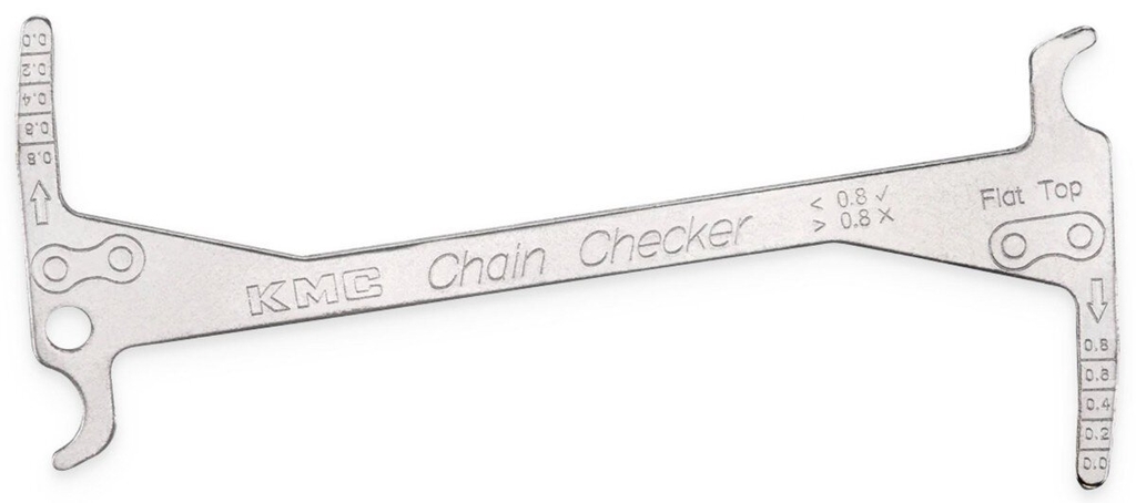 Měrka řetězu KMC včetně Flattop řetězů - NEW