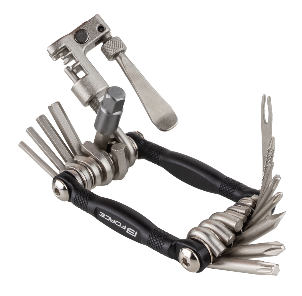 Multiklíč FORCE TRAIT sada 16 funkcí s nýtovačem