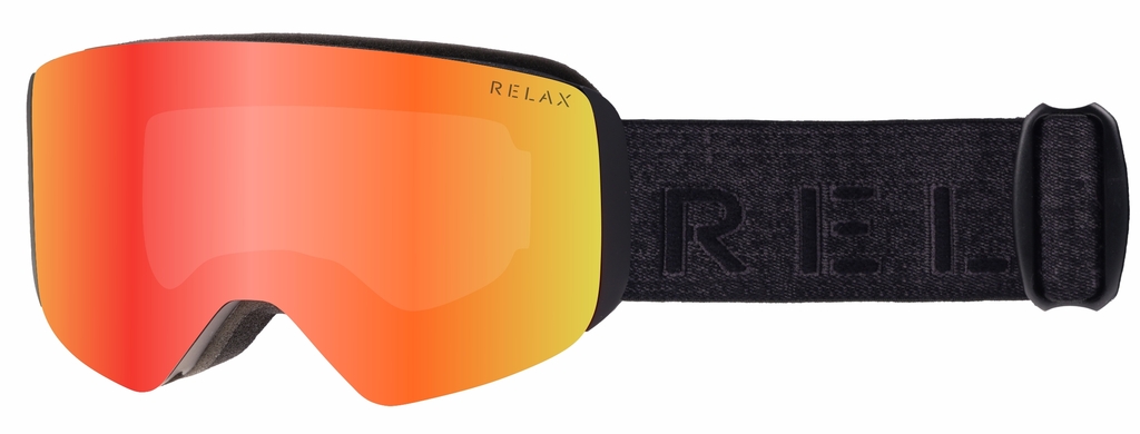 Lyžařské brýle dětské Relax GLOW HTG73B-black