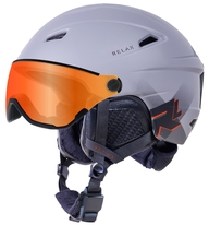 Lyžařská helma Relax STEALTH RH24A3X-grey