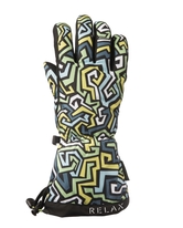 Dětské lyžařské rukavice Relax PUZZY RR15R-green