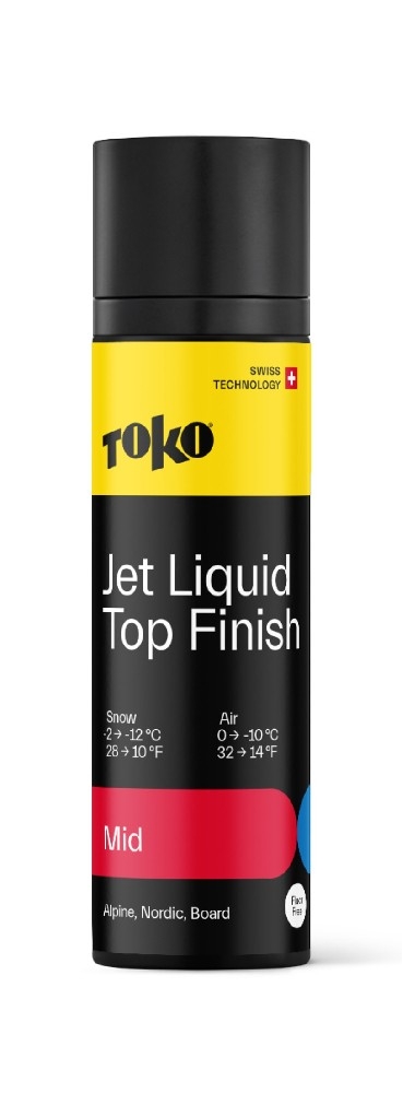 Vosk TOKO Jet Liquid Top Finish red 70ml -2/-12°C