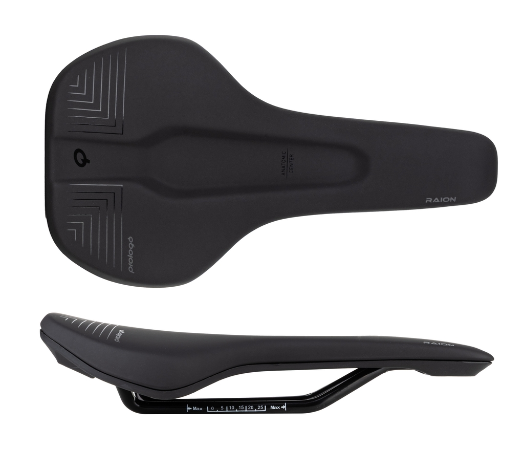 Sedlo PROLOGO RAION 135 RECYCLED STEEL, černé