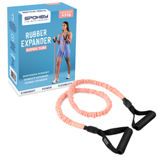 Posilovací expandér s úchyty Spokey SUPRA TUBE, 4,5kg