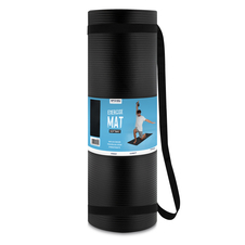 Podložka na cvičení Spokey SOFTMAT, 183x61x1,5cm, černá