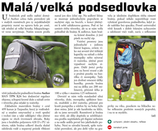 Brašna pod sedlo Author A-S315 TPN X24 černá