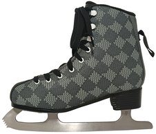 Dívčí brusle na krasobruslení, černé