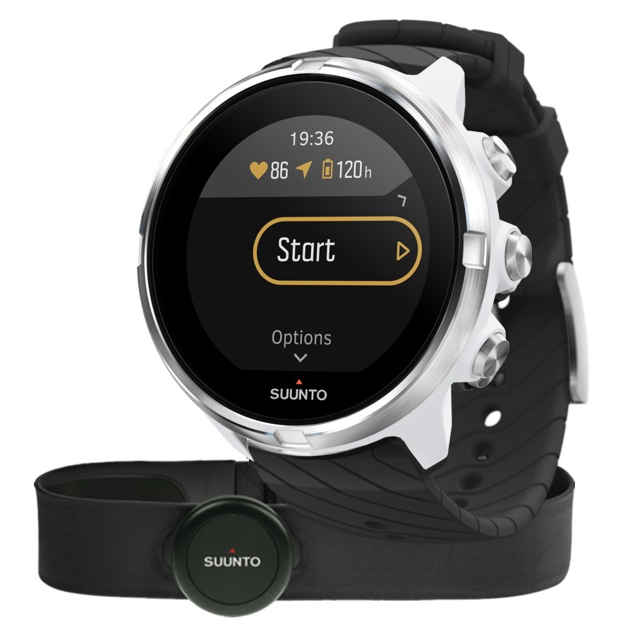 Hodinky Suunto 9 White Black Performance