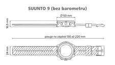 Hodinky Suunto 9 White Black
