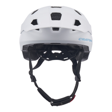 Dětská helma CRATONI WildCat LED Limited Edition White Matt