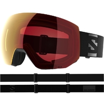 Lyžařské brýle Salomon Radium PRO sig.ph.black/poppy red