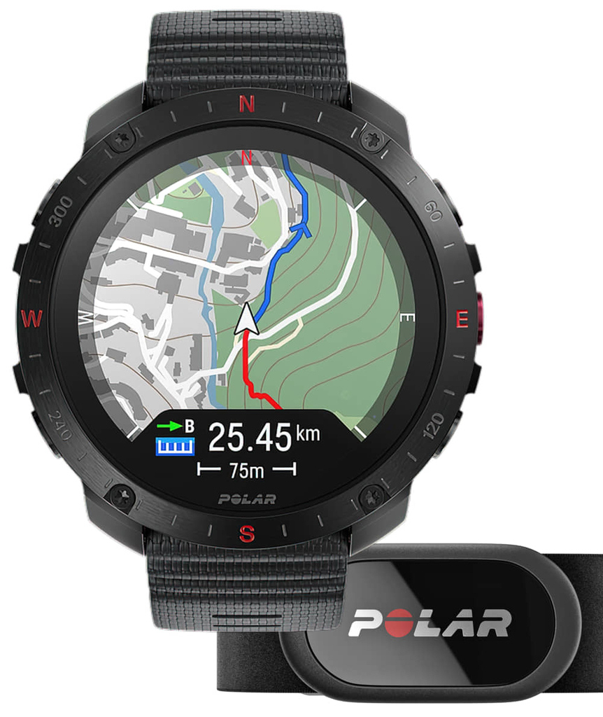 Hodinky Polar Grit X2 Pro černý + HR