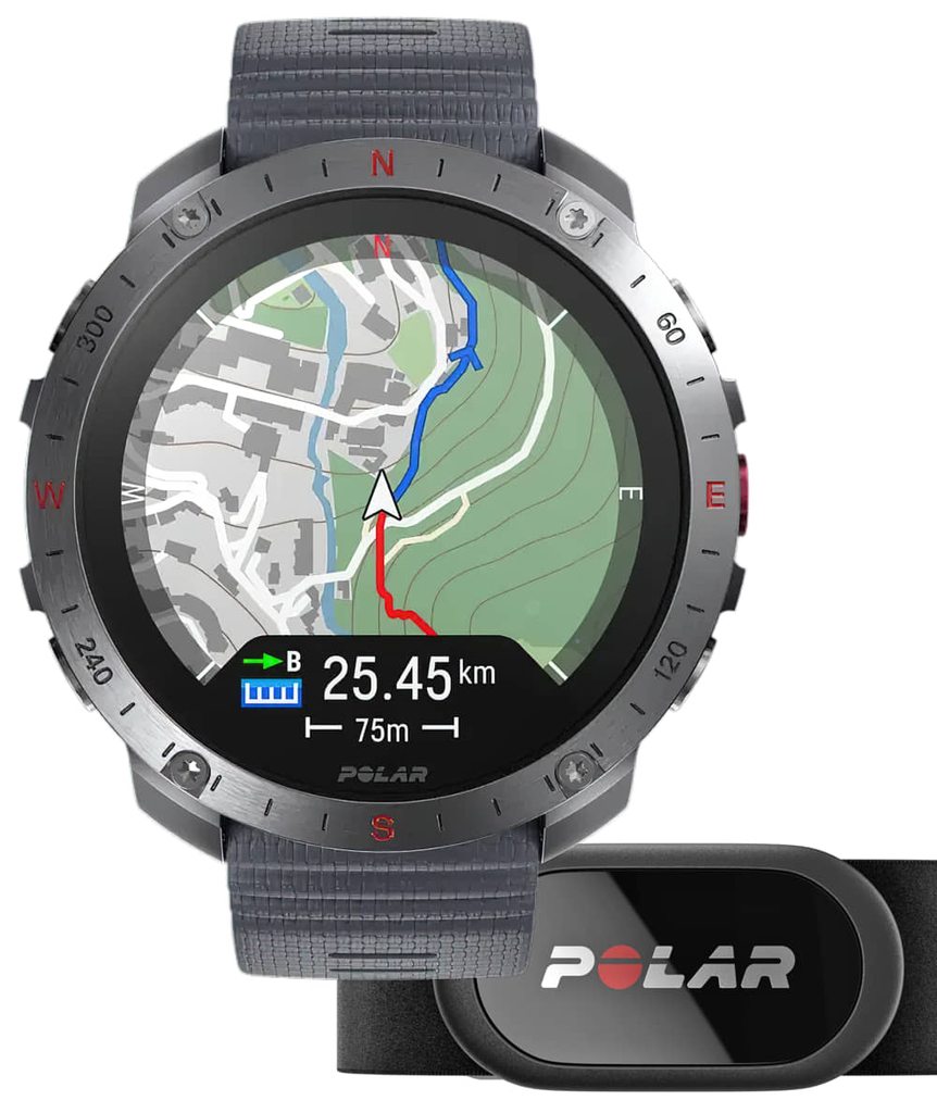 Hodinky Polar Grit X2 Pro šedý + HR