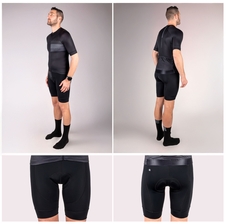 Kraťasy Force COMFORT do pasu s vložkou, černé