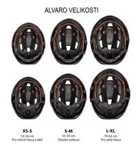 Přilba FORCE ALVARO, černá