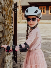 Přilba FORCE AKITA dětská, bílá