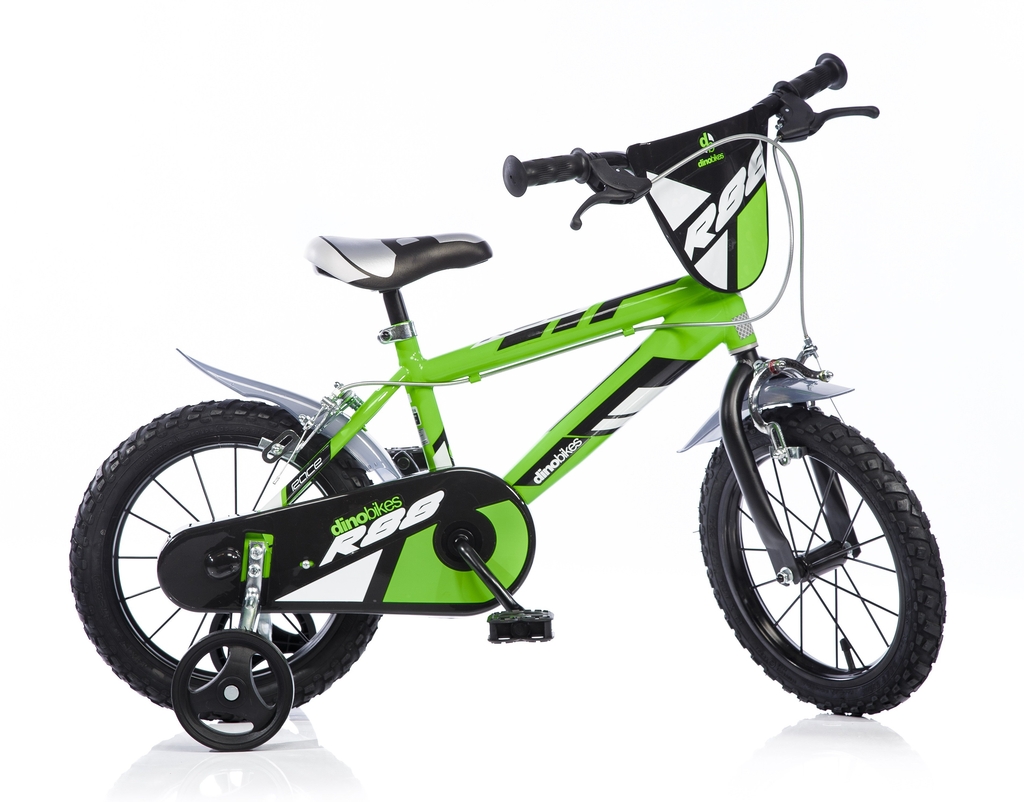 Dětské kolo 14 Dino zelená
