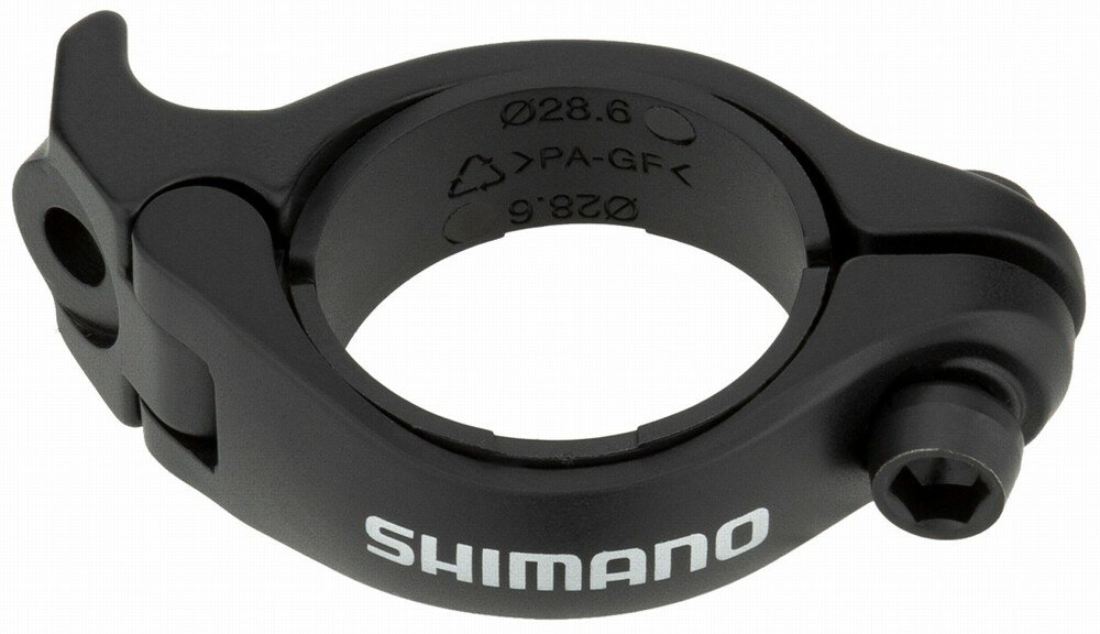 Objímka na přesmykač SHIMANO 31,8mm sdaptérem na 28,6mm SM-AD91-MS