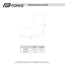 Návleky treter Force COZY ROAD, černé