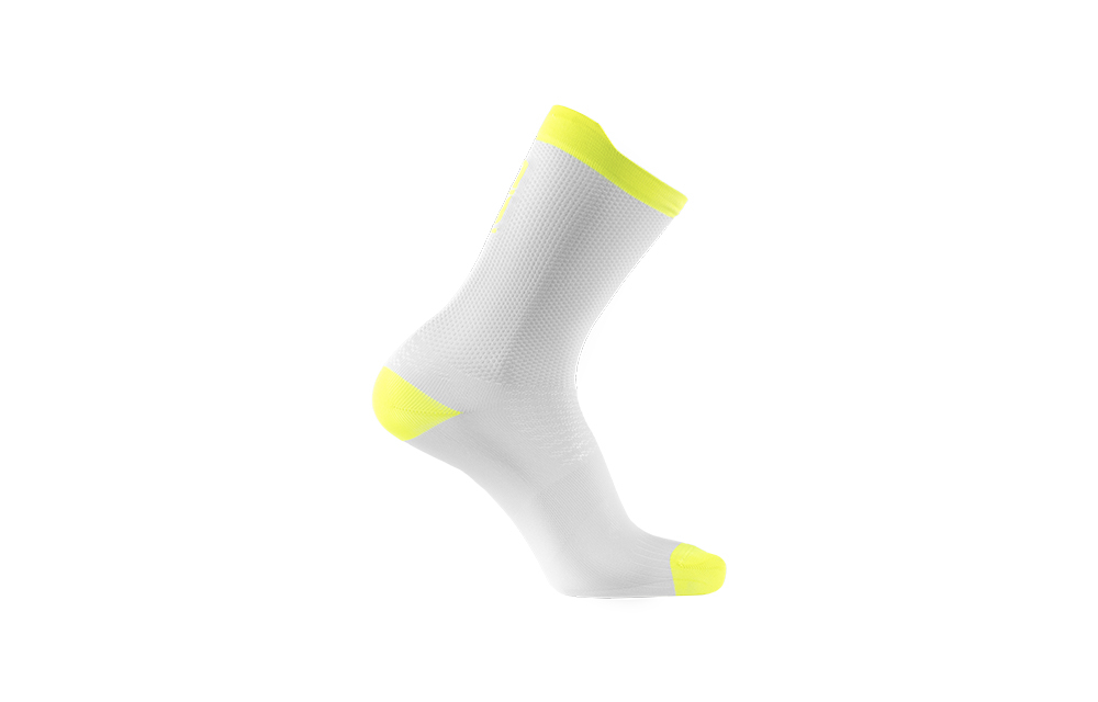 Ponožky SIDI Nitiidus Socks White/Yellow Fluo