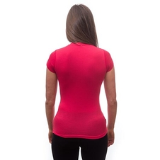 Triko krátké dámské SENSOR MERINO ACTIVE magenta
