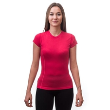 Triko krátké dámské SENSOR MERINO ACTIVE magenta
